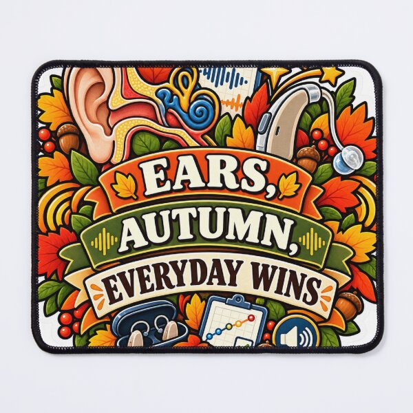 Item preview, Ears, Autumn, Everyday Wins Audiology designed and sold by supertae.