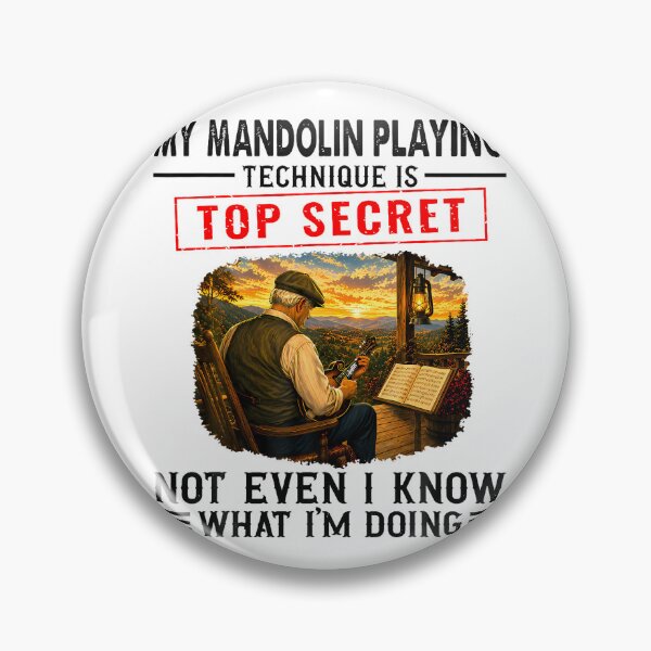 Item preview, Mandolin Player Funny Musician designed and sold by Krwasatoune.