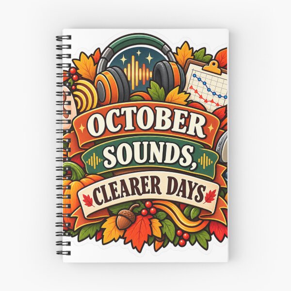 Item preview, October Sounds, Clearer Days Audiology designed and sold by supertae.