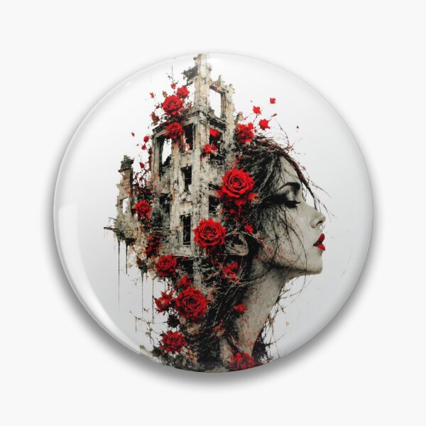 Item preview, Decadent Rose Garden Gothic Womanタイトル designed and sold by itotoiro design.