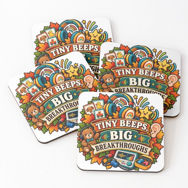 Item preview, Tiny Beeps, Big Breakthroughs Audiology designed and sold by supertae.