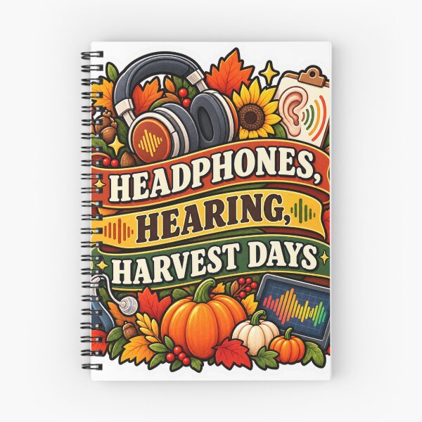 Item preview, Headphones, Hearing, Harvest Days Audiology designed and sold by supertae.