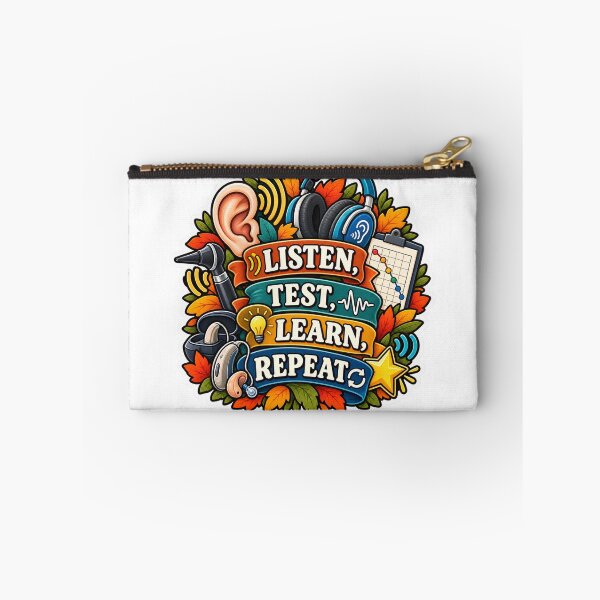 Item preview, Listen, Test, Learn, Repeat Audiology designed and sold by supertae.