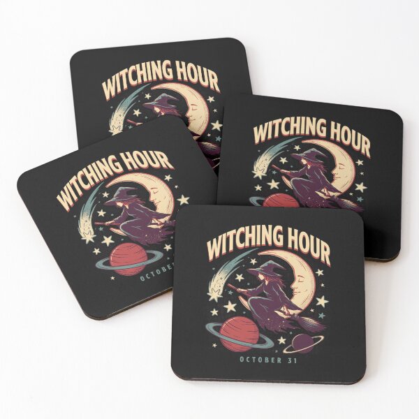 Item preview,  Witching Hour Cosmic Witch T-Shirt | Halloween Space Graphic Tee v15 designed and sold by DarylWelsh2024.