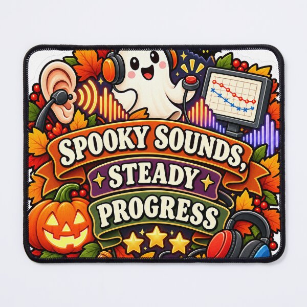Item preview, Spooky Sounds, Steady Progress Audiology designed and sold by supertae.