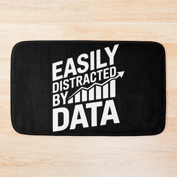 Item preview, Easily Distracted By Data designed and sold by PlanetMarker.