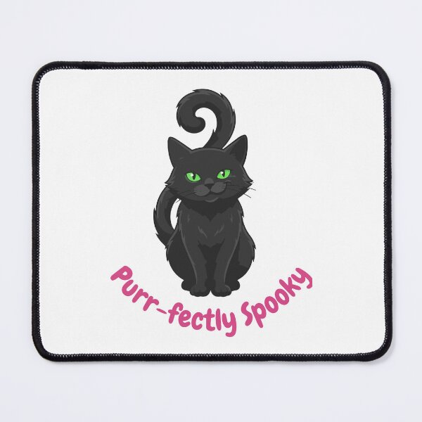 Item preview, Purr-fectly Spooky Black Cat Funny Halloween designed and sold by Uglyandcute.
