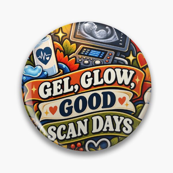 Artikelvorschau, Gel, Glow, Good Scan Days Sonographie entworfen und verkauft von supertae.