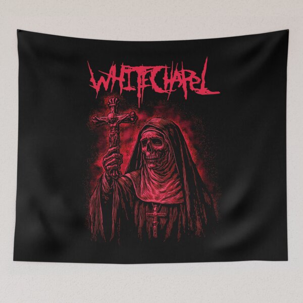 Artikelvorschau, Whitechapel-Nonnenschädelkreuz-Death-Metal entworfen und verkauft von BryonSMcfadden1.