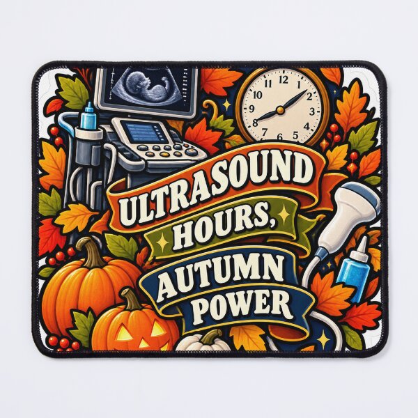Item preview, Ultrasound Hours, Autumn Power Sonography designed and sold by supertae.