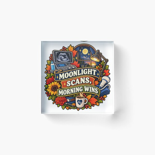 Item preview, Moonlight Scans, Morning Wins Sonography designed and sold by supertae.