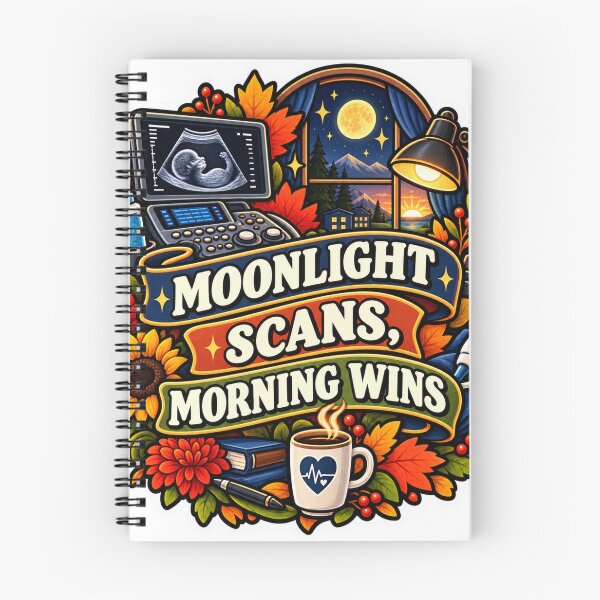Item preview, Moonlight Scans, Morning Wins Sonography designed and sold by supertae.