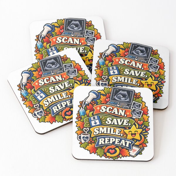 Item preview, Scan, Save, Smile, Repeat Sonography designed and sold by supertae.