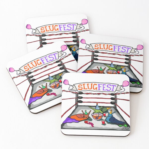 Artikelvorschau, Slug Fest Transparent entworfen und verkauft von zettey crafts.