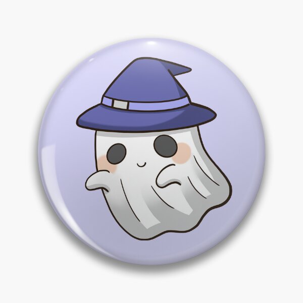 Item preview, Cute Hand Drawn Witch Hat Ghost For Kids designed and sold by Porpor Artwork.
