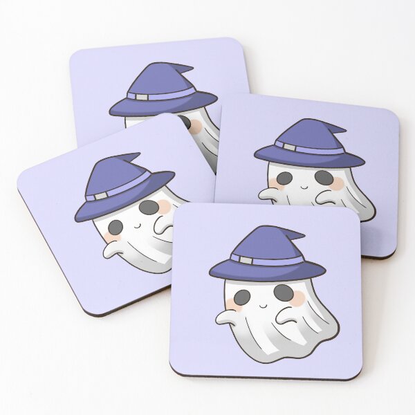 Item preview, Cute Hand Drawn Witch Hat Ghost For Kids designed and sold by Porpor Artwork.