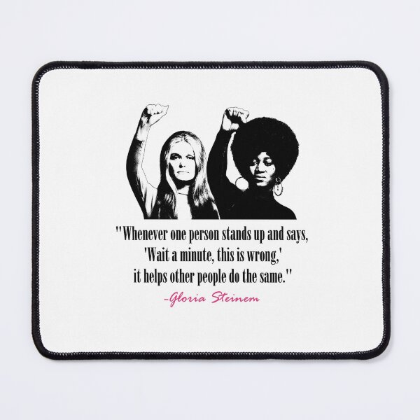 Item preview, Gloria Steinem Quotes Vintage designed and sold by kareydiwanpro.