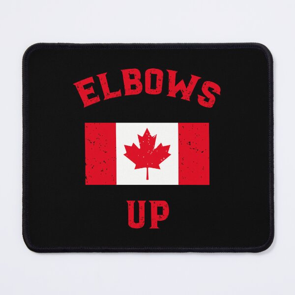 Item preview, Elbows Up Canada Anti-Trump Canadian Pride Tees and Stickers designed and sold by EthosWear.