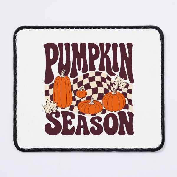 Item preview, Pumpkin Season Retro Checkerboard Fall Autumn designed and sold by FestivityFinds.