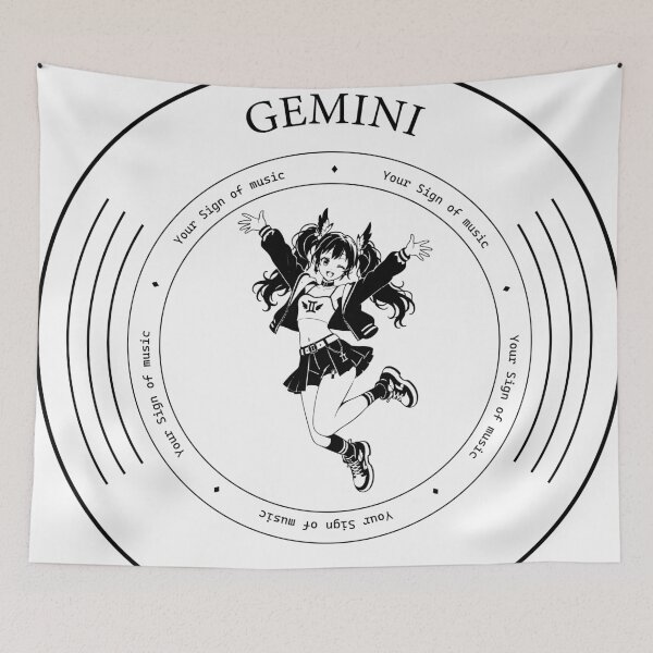 Item preview, Signs of music, Gemini designed and sold by Waxsails.