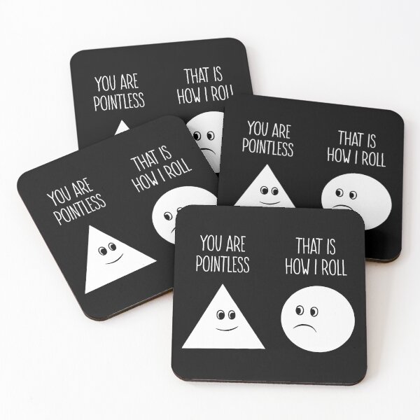 Item preview, You Are Pointless, That Is How I Roll - Funny Math Pun designed and sold by shileaavdy.