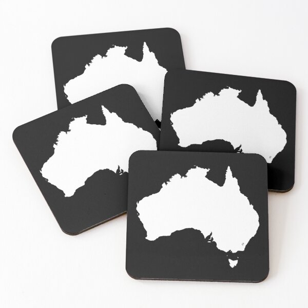 Item preview, Australian Map Outline designed and sold by Millers Emporium.