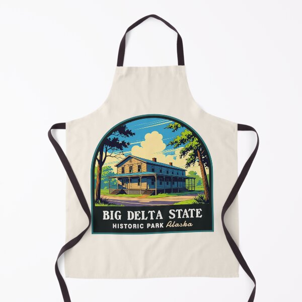 Item preview, Big Delta State Historic Park (Alaska), USA designed and sold by PinkandP.