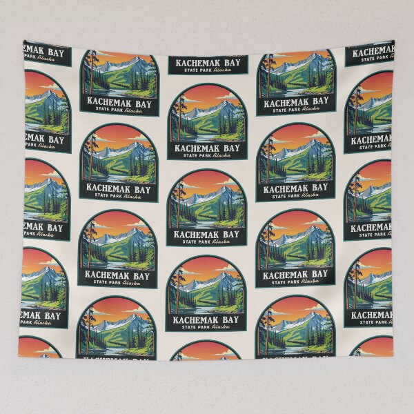 Item preview, Kachemak Bay State Park (Alaska), USA designed and sold by PinkandP.