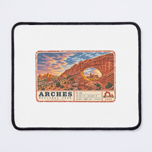 Item preview, Arches National Park Poster 2026 designed and sold by iCreationz.