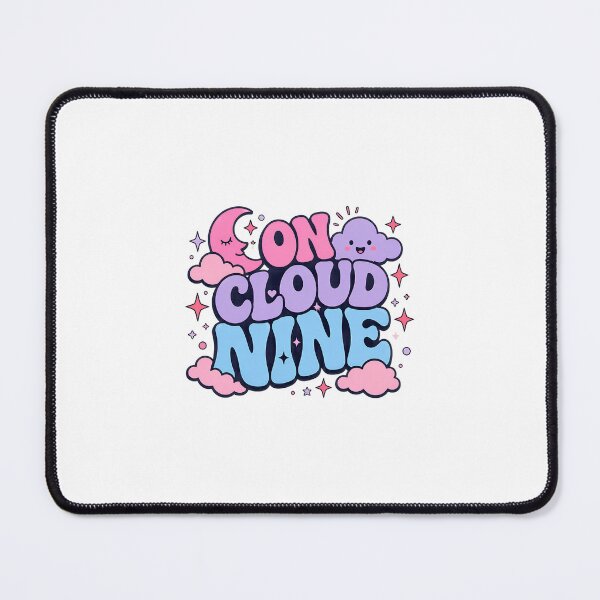 Item preview, On Cloud Nine Retro Smiley Rainbow Flower designed and sold by PaletteArc.