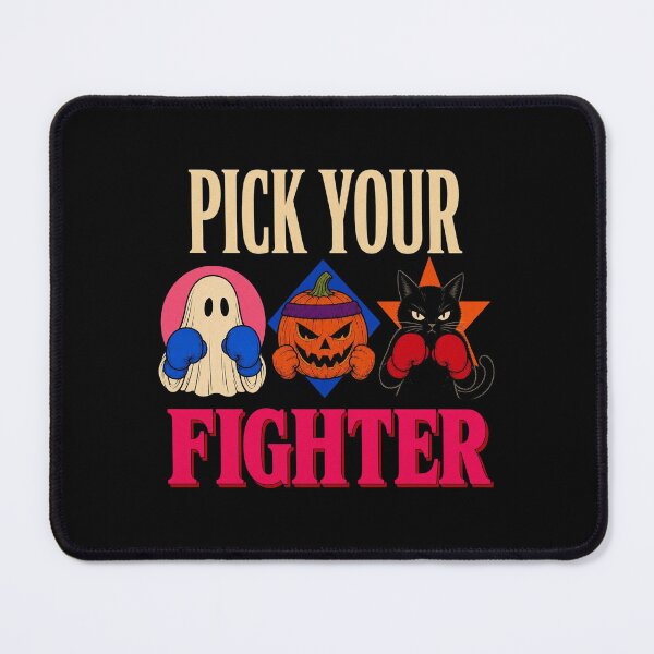 Item preview, Pick Your Fighter Halloween Boxing Ghost Pumpkin Cat designed and sold by FestivityFinds.