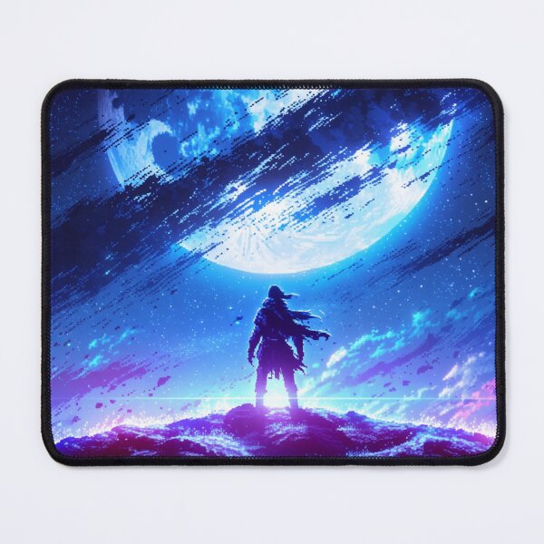 Item preview, Lunar Warrior Space Pixel Art designed and sold by NijiWorld.