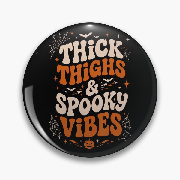 Item preview, Thick Thighs & Spooky Vibes designed and sold by Trippy-Toad.