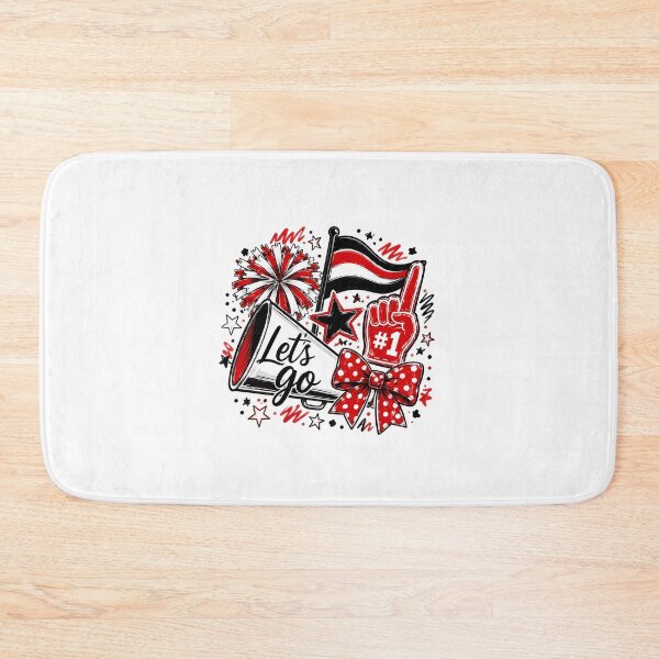 Item preview, Lets Go Football Fanatic Megaphone Cheerleader Pom Pom #1 Foam Finger designed and sold by PaletteArc.