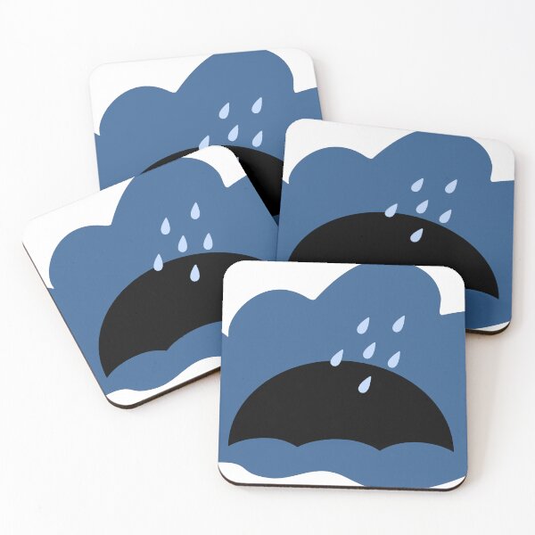 Item preview, Cloud, rain and umbrella designed and sold by ZorianArt.