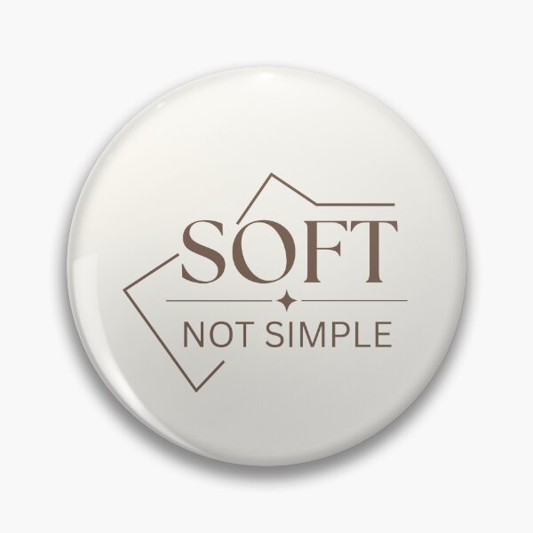 Item preview, Soft Not Simple | Taupe Geometric Frame & Sparkle Serif Typography designed and sold by Sparkle First Co..