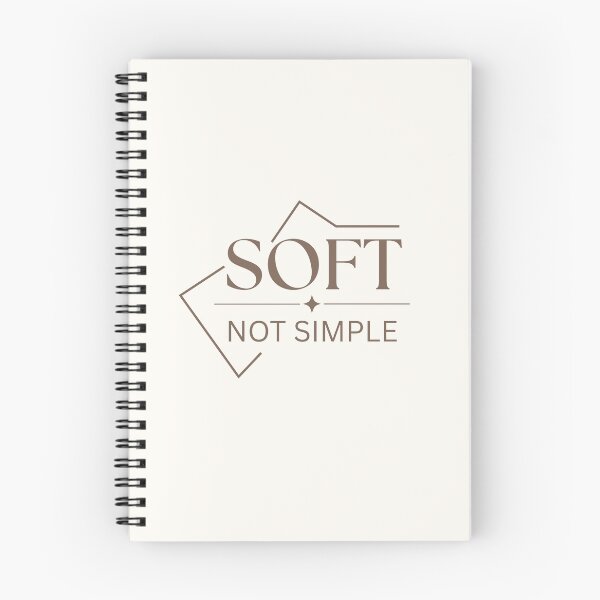 Item preview, Soft Not Simple | Taupe Geometric Frame & Sparkle Serif Typography designed and sold by Sparkle First Co..