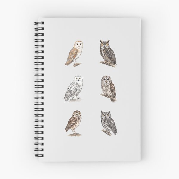 Item preview, Owls of North America designed and sold by ArunDandiboina.