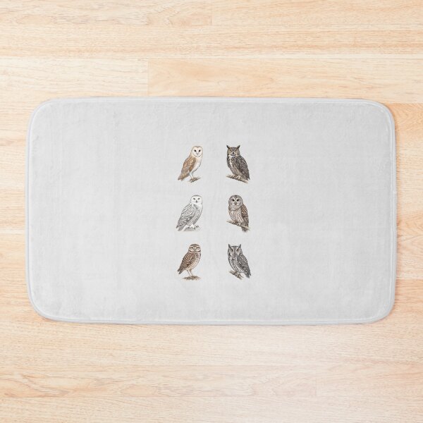 Item preview, Owls of North America designed and sold by ArunDandiboina.