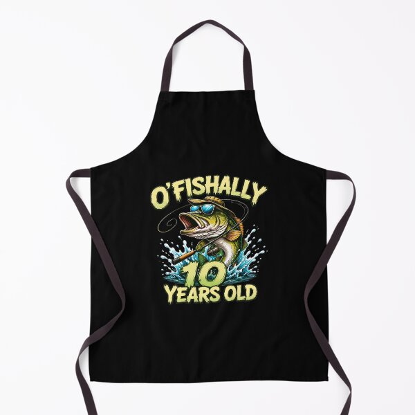 Item preview, O'Fishally 10 Years Old Bass Fishing Birthday designed and sold by PaletteArc.