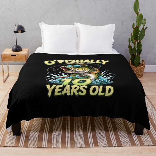 Item preview, O'Fishally 10 Years Old Bass Fishing Birthday designed and sold by PaletteArc.
