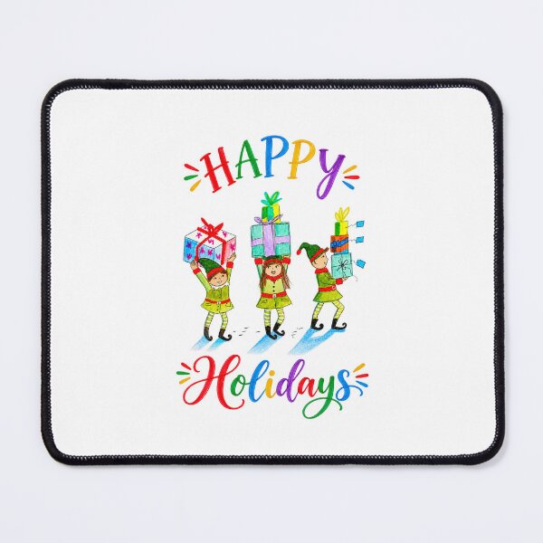 Item preview, Happy holiday elves designed and sold by Deb's Designs.