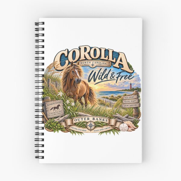 Item preview, Corolla NC Wild Banker Horses designed and sold by The Coastal Route.