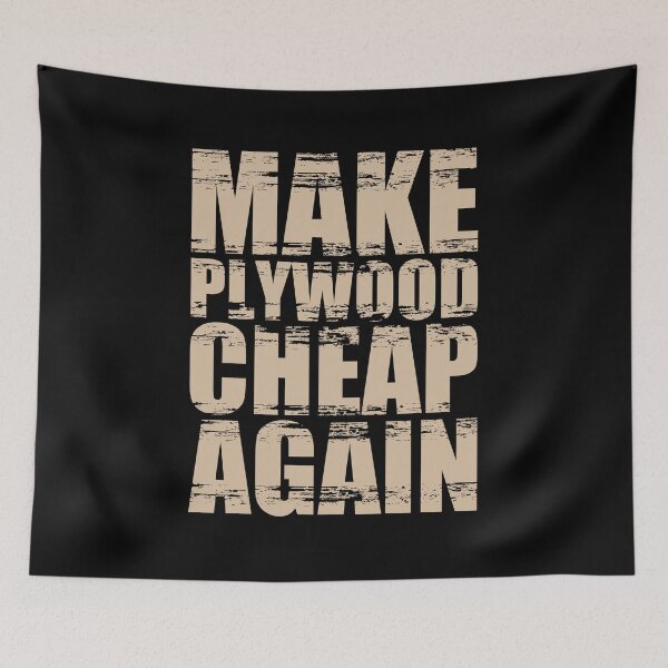 Item preview, Make Plywood Cheap Again - Woodworking Carpenter Funny Saying designed and sold by yushelaviora.