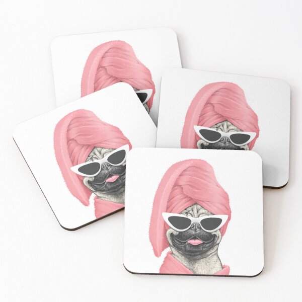 Item preview, Pug after bath designed and sold by NIKITA KORENKOV NikKor.