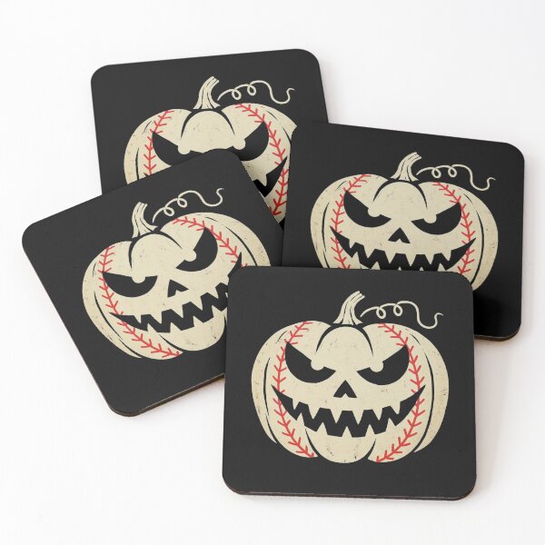 Item preview, Scary Baseball Jack O Lantern Pumpkin – Vintage Sports Halloween T-Shirt for Baseball Fans designed and sold by FestivityFinds.