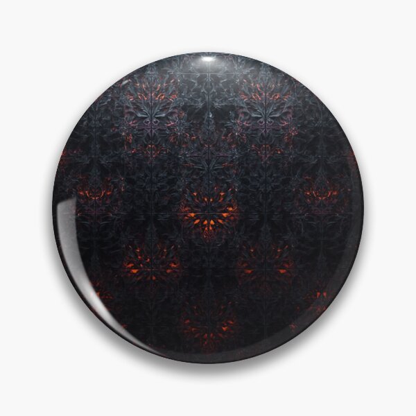 Item preview, Gothic Obsidian Carved Floral Tile designed and sold by Uniquely Yours.