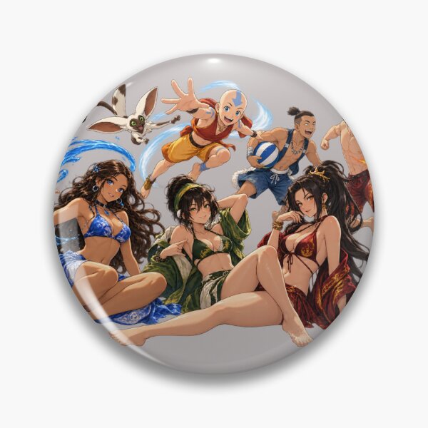 Item preview, Avatar Elemental Summer Team designed and sold by JASPE INK.