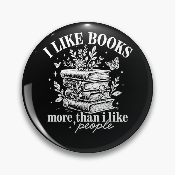Item preview, I Like Books More Than People Shirt designed and sold by Xtusdior.
