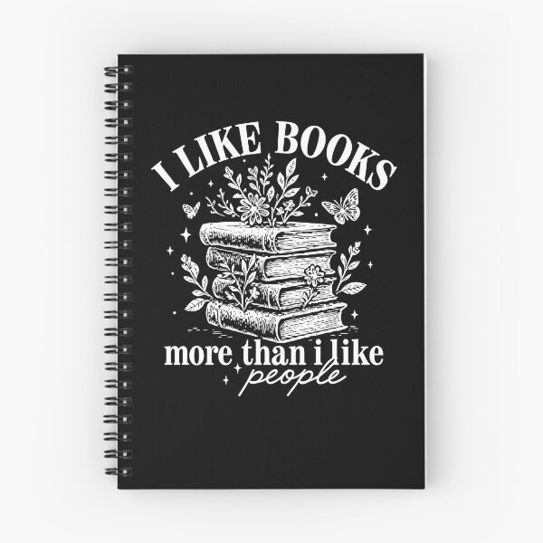 Item preview, I Like Books More Than People Shirt designed and sold by Xtusdior.